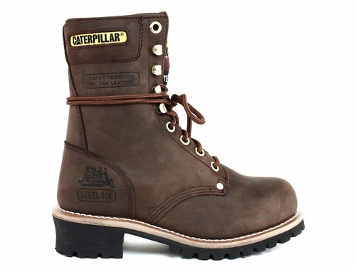 Caterpillar Mens LOGGER 9 ST Steel Toe 