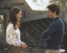 Christian Bale & Katie Holmes "Batman Begins" AUTOGRAPHS Signed 11x14 Photo ACOA