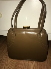 Vintage Dofan Made In France Brown Leather Purse