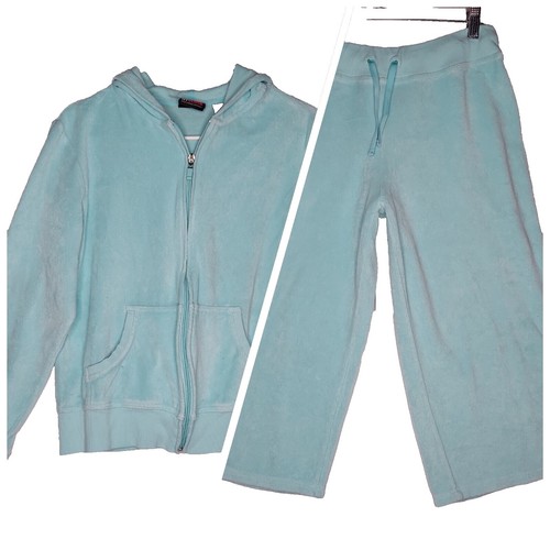 Vintage 80s Tracksuit Terry Lined Jacket & Pants / Warm up Suit 