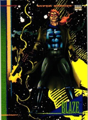 BLAZE #103 BASE 1993 SKYBOX Marvel Universe Series IV Collectible Card
