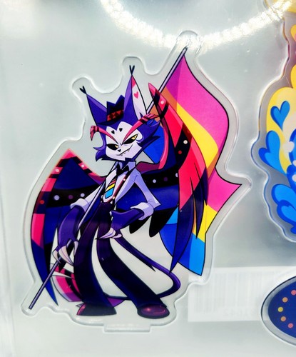Hazbin Hotel Pride Month 2025 - HUSK Acrylic Standee - SOLD OUT! - Picture 2 of 7