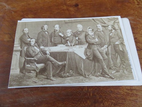 Carte De Visite Photo (CDV) Ancienne - Ministère à Identifier Sous Napoléon III - Objet De Collection Occasion