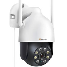 JENNOV 2.4/5G WLAN Überwachungskamera Kamera AUßEN Funk 5MP PTZ Kamera