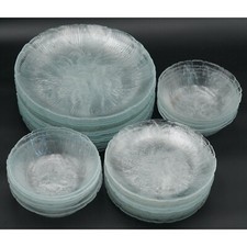 Arcoroc Canterbury Crocus dinnerware Canterbury Crocus Glass Dinnerware Set