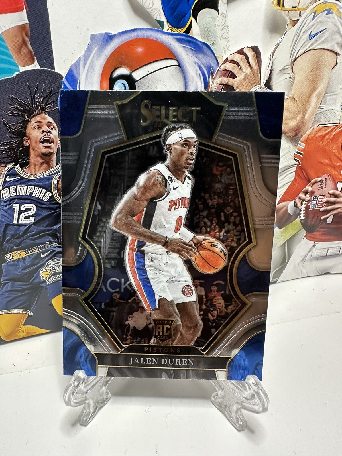 Select 2022 2023 Jalen Duren Premier Level 176 Rookie Rc Base Detroit Pistons