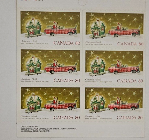 Canada 2004 Christmas Bk299 Booklet PANE OF 6 #2070a - Bild 1 von 2