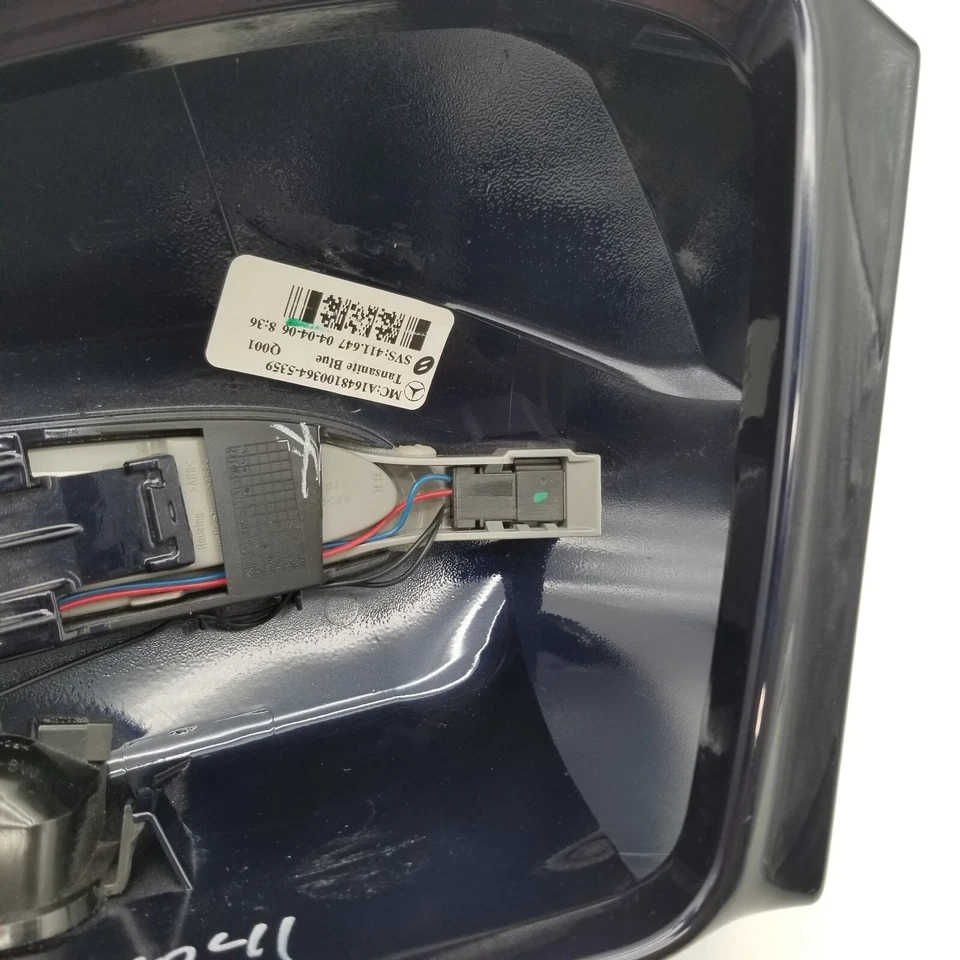 08-12 MERCEDES-BENZ GL550 TAPA ESPEJO RETROVISOR PUERTA DELANTERA IZQUIERDA A1648100364 CUBIERTA Foto 4 de 4