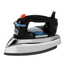 Black Decker Classic Steam Iron 8 Temperature Settings Anti Drip Design