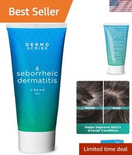 Fragrance-Free Seborrheic Dermatitis Cream for Face, Chest Scalp - 2 oz