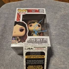 Iyo Sky Signed Wwe Funko Pop Jsa