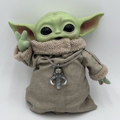 GREAT CONDITION Baby Yoda Star Wars Mandalorian The Child Grogu 11'' Plush Mattel