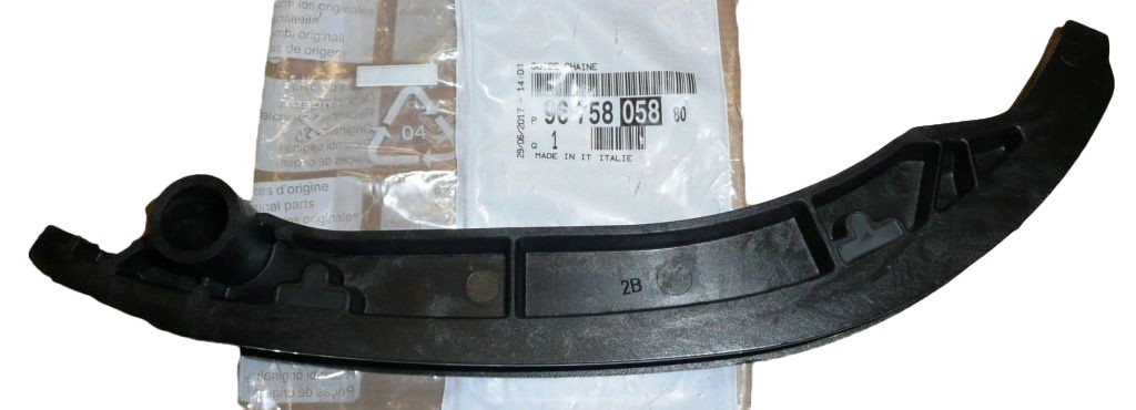 Glissière chaîne distribution 9675805880 pour stopper l'usure de distribution sur Ford Transit