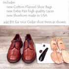 Allen Edmonds  WILBERT  10.5 D  Chili * add $15 new Cedar Trees — photo 4