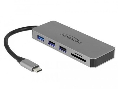 DeLOCK Dockingstation für Mobilgeräte USB Type-C zu HDMI / USB 3.0 Type-A / USB