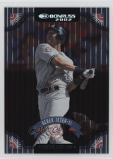 2002 Donruss Stat Line Career 124/188 Derek Jeter #3 HOF s5j