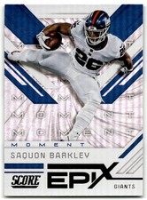 2019 Score #EM-8 Saquon Barkley Epix Moment New York Giants