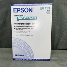 Super A3/B Paper Epson Photo Quality Glossy 13" x 19" Ink Jet S041133 -20 Sheets