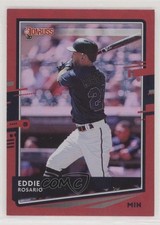2020 Panini Donruss Holo Red Eddie Rosario #161 1u6