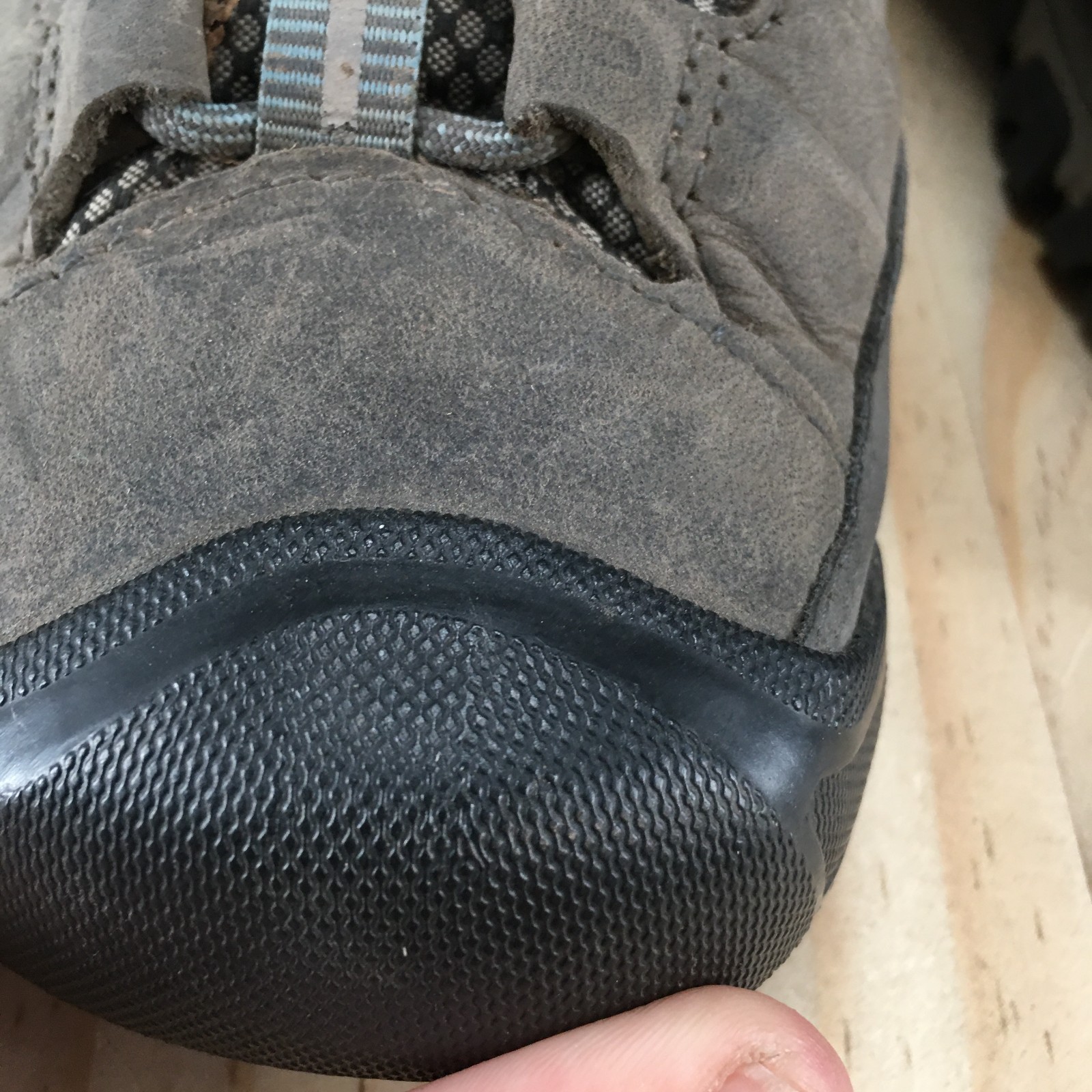 Scarpe Keen donna 9 Targhee lll basse impermeabili escursionismo pelle grigio trekking pizzo