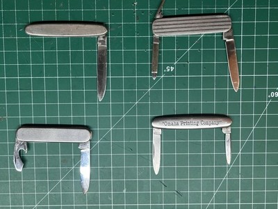 Vintage german knife kit..Boker, Hoffritz, unbranded