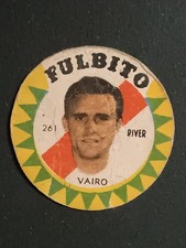 figurina Calciatori Fulbito 1959 #261 Vairo River Vintage Argentina