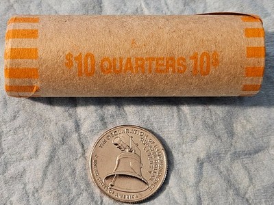 2026 D Denver Declaration Of Independence Unc Quarter $10 Roll - From Mint Bags