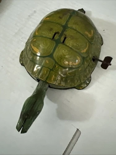 VTG Tin turtle J Chein & Co Good For Parts
