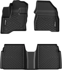 COZONY Floor Mats for 2009-2019 Ford Flex, Custom Fit TPE All Weather Liners