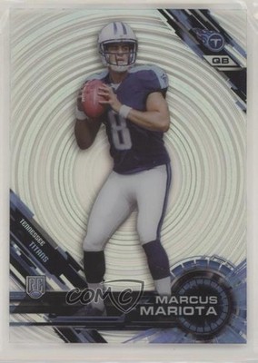 2015 Topps High Tek Pattern 2 Spiral/Dots Marcus Mariota #8 Rookie RC 4g0