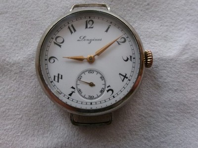 Longines 13.34  Armbanduhr aus 1929 Zifferblatt Art Deco