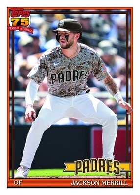 2026 Topps Series 1 1991 TOPPS BASEBALL Insert CHOOSE YOUR CARD Complete The Set