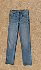 2-4 EUC GIRL S SIZE 12 SONOMA FLEXWEAR ADJUSTABLE BLUE JEANS