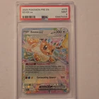 Pokemon TCG Sv Prismatic Evolutions Eevee ex 075/131 Holo PSA 9 Double Rare