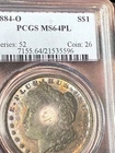 1884 O Morgan Silver Dollar PCGS MS 64 PL MONSTER ELITE TONING SUPERB PQ RARITY