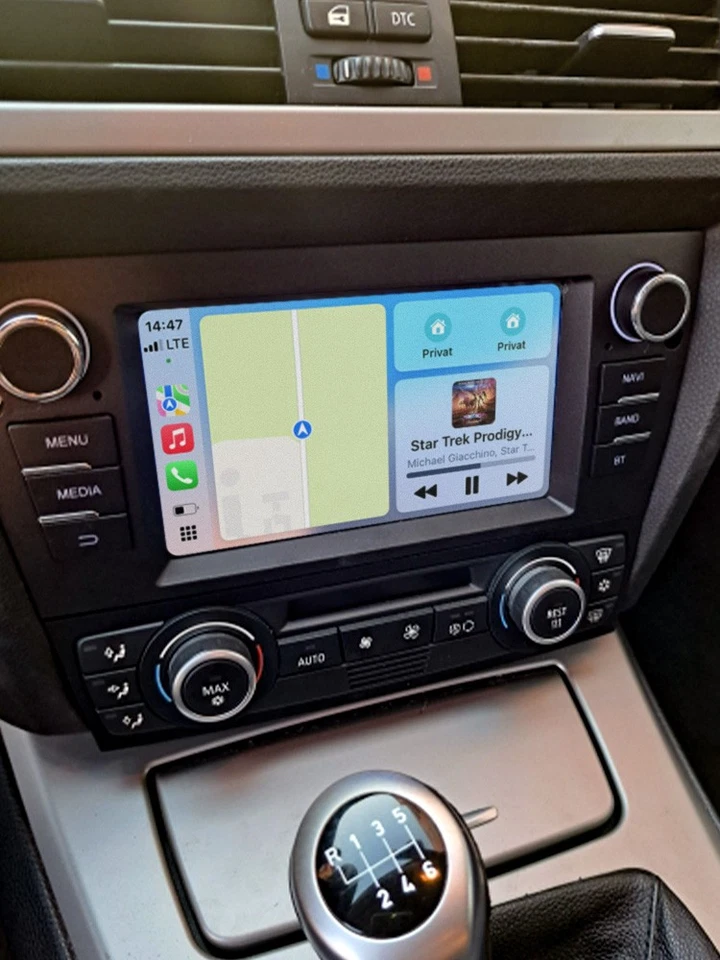 For BMW 3 Series E90 328i 335i 7"Android 13 Car GPS Stereo Radio Carplay DSP - Image 4 of 4