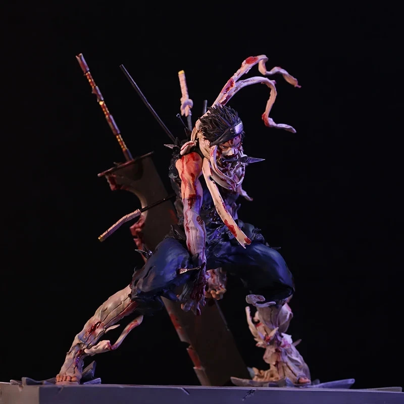 Action Figure Naruto Zabuza Momochi 24cm STATUA DA COLLEZIONE Anime - Immagine 4 di 4