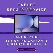 Tablet Repair Service - Water Damage, Screen, Battery, Power, Charging port