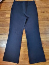 Quince Large Ultra-Stretch Ponte Straight Pant Black 