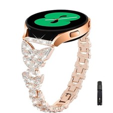 Bling Metal Band Strap For Samsung Galaxy Watch 7 6 5 4 3 2 FE 40 44MM