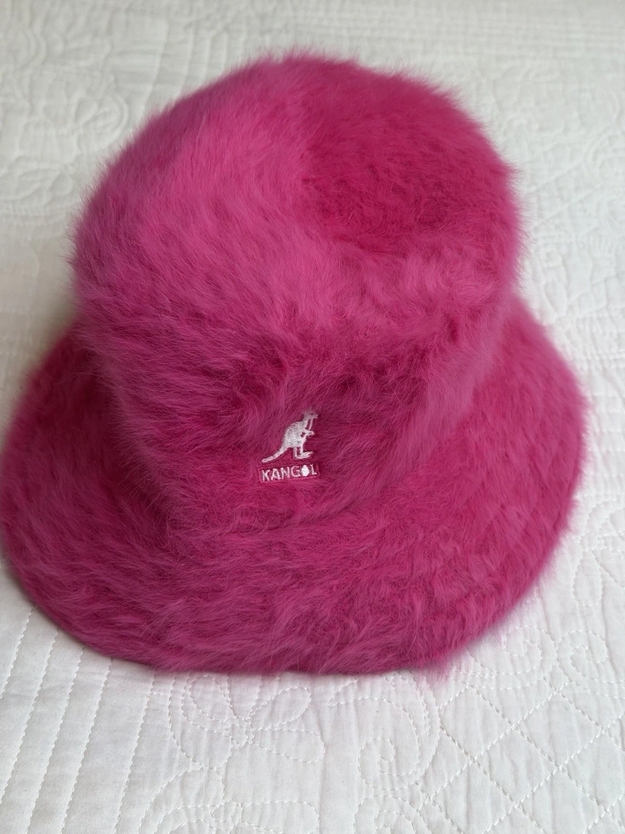Vintage Angora Fuzzy Pink Bucket Hat OS Stretchy Cloche Stretchy Faux Fur il_1080xN.7480371949_520v.jpg main image 2