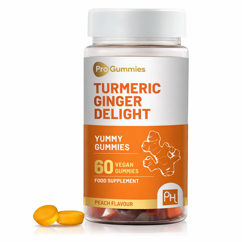 Prowise Healthcare Turmeric And Ginger Gummies | 60 Vegan Pro Gummies - Image 4