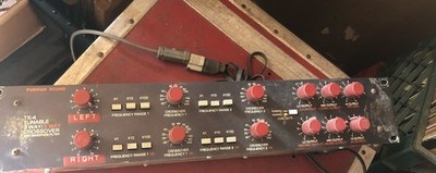 Furman Sound TX-4 Tunable 3 Way/5 Way Stereo Crossover Unit Is From The 1980 s