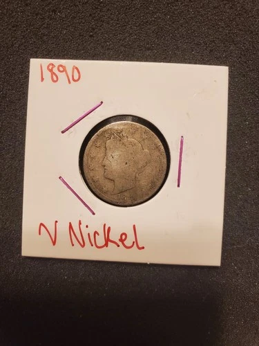 1890-P Liberty Nickel — photo from another recent sale