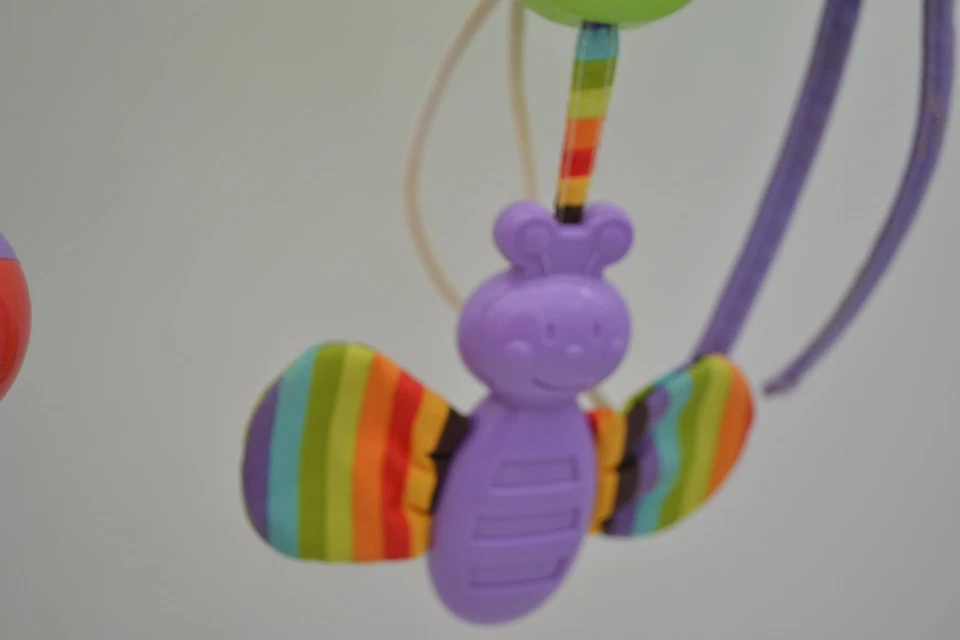 FISHER PRICE LUV U ZOO 2 EN 1 TEMPORIZADOR DE BARRIGA MUSICAL Espejo para bebé Sonajero Cuna Juguete Foto 4 de 4