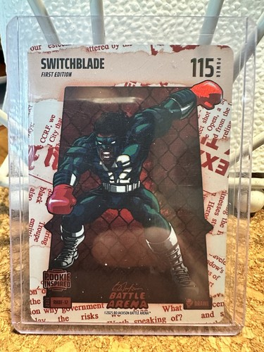 2026 Bo Jackson Battle Arena Switchblade Red Headline Battlefoil Brawl RHBF-12