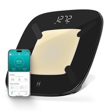 Homedics Digital Smart Scale, Motion-Sensing LED Display, 13 Body Metrics Analys