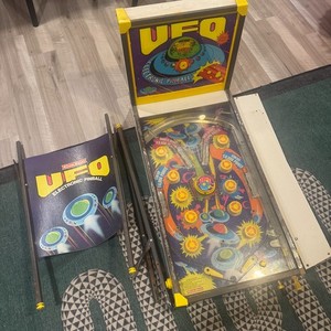 Vintage Coleco UFO Electronic Pinball Complete Home Sized AS IS Parts or Repair