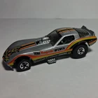 Vintage 1977 Hot Wheels Mongoose Corvette Vetty Funny Car Tom McEwen Hong Kong