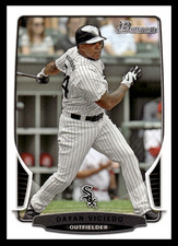 2013 Topps Bowman Dayan Viciedo #110 Chicago White Sox MLB Baseball Base Set